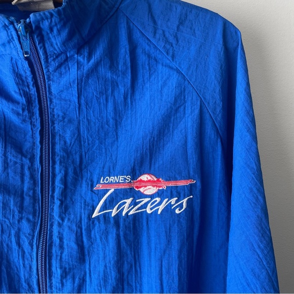 Rare Vintage Saskatchewan Pace Setter Softball Lorne’s Lazers Full Zip Jacket - Picture 3 of 9